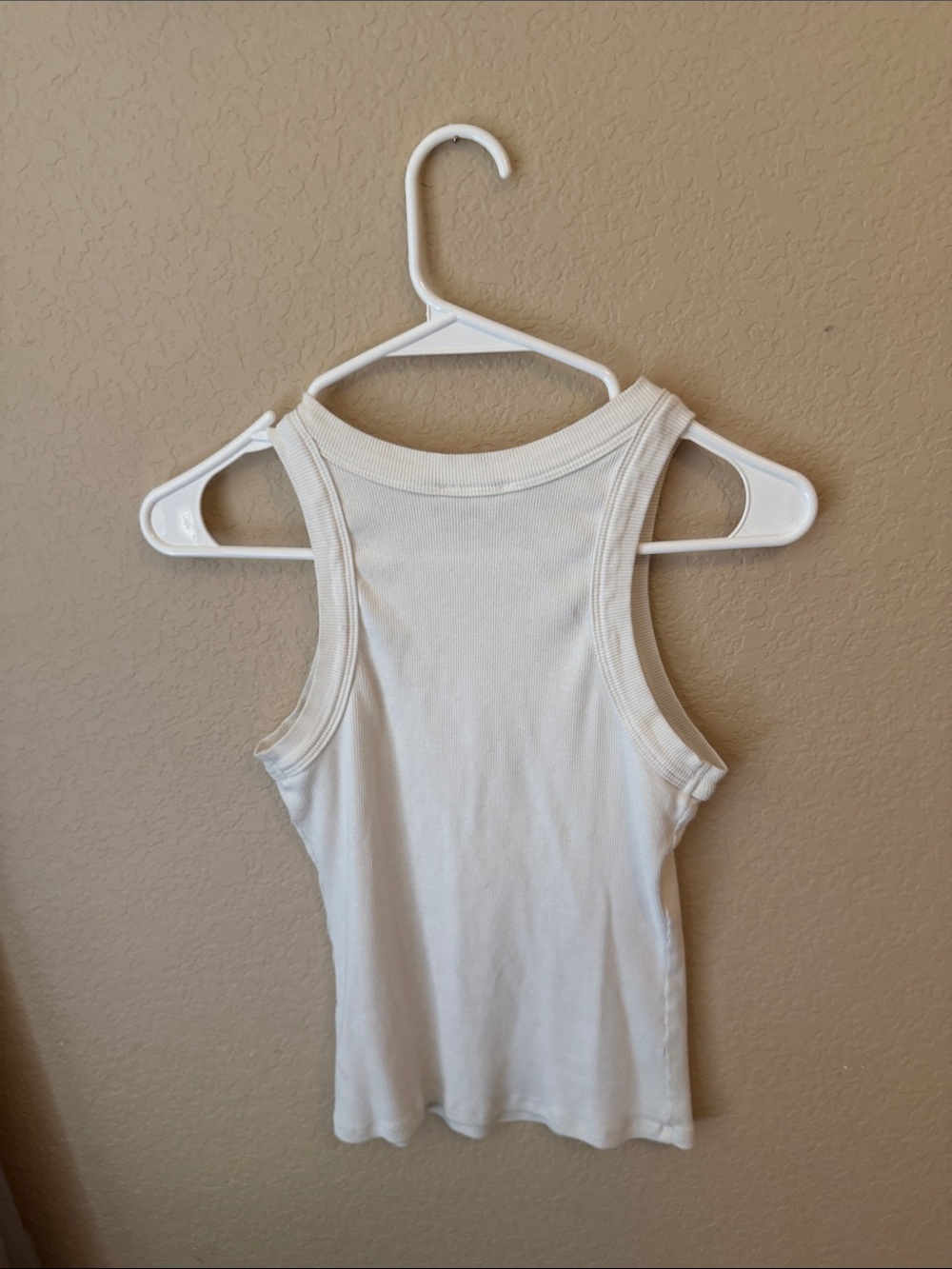 Reformation Ivory Ribbed Tank - Picture 2 of 2